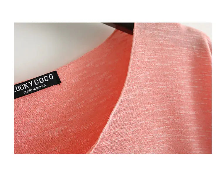 Women Bamboo  T-shirt Round Neck Solid Color Summer Tshirt Girl Cooling Short-sleeved Floral Casual Ouc365a