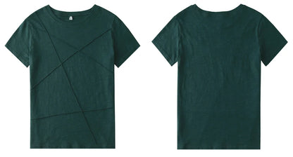 Fashion Spring Summer Slim Bamboo Cotton T-Shirts Women O-Neck Short Sleeve Korean Ribbed T Shirt Female Casual Solid Tops