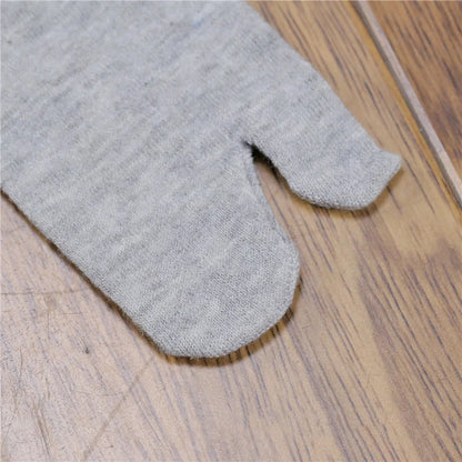 Bamboo Japanese Men And Women Summer Fiber Two Finger Socks Black Kimono Flip Flop Sandal Split Ninjia White Tabi Toe