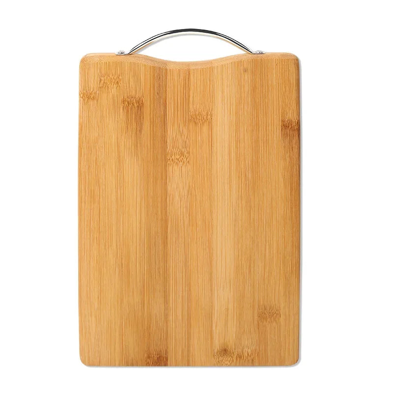 Bamboo Cutting Boards for Kitchen Natural Bamboo Chopping Board with Handles for Chopping Meat Vegetables Fruits Knife Friendly