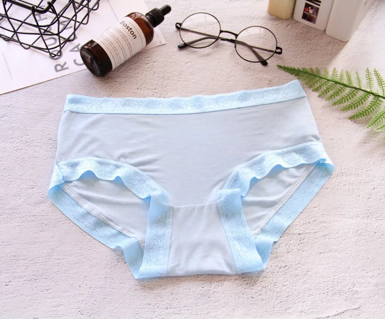 Bamboo underwear women briefs womens cotton panties modal calcinhas bragas sexy lace tangas hot sale brand hipster