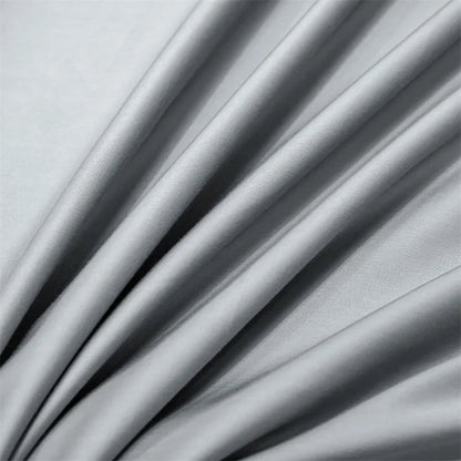 100% Bamboo Bed Sheet Flat Bed Sheets Luxury Flat Sheet Solid Color Single/Double/King/Queen Size Bed Linens Summer Cooling 2024