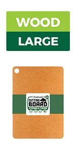 Bamboo Cutting Boards for Kitchen [Set of 3] Wood Cutting Board for Chopping Meat, Vegetables, Fruits, Cheese