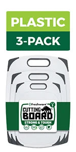 Bamboo Cutting Boards for Kitchen [Set of 3] Wood Cutting Board for Chopping Meat, Vegetables, Fruits, Cheese