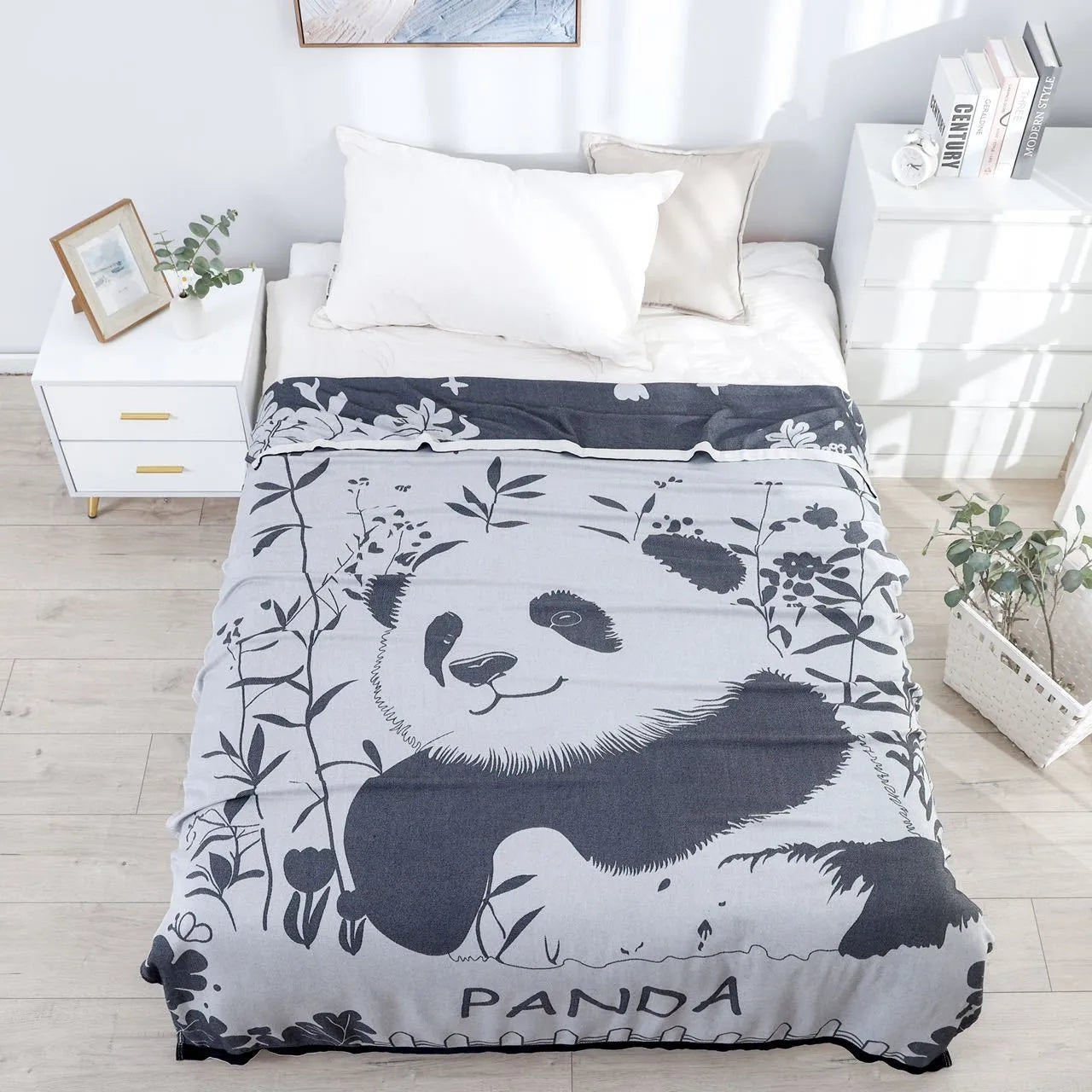 Bamboo Cotton Summer Quilt adult Bedding Blanket Bedspread 150*200 cm 2 Layers Muslin Sleeping Gauze Blanket For Afternoon Nap