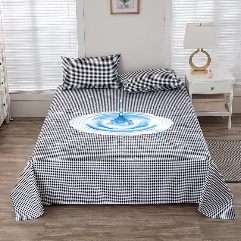 100% Waterproof Bed  Bed Covers Washable Bed Sheets Incontinence Prevention  Anti-slip Bed Cover Not Including Pillowcase Room