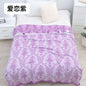 Bamboo Cotton Summer Quilt adult Bedding Blanket Bedspread 150*200 cm 2 Layers Muslin Sleeping Gauze Blanket For Afternoon Nap