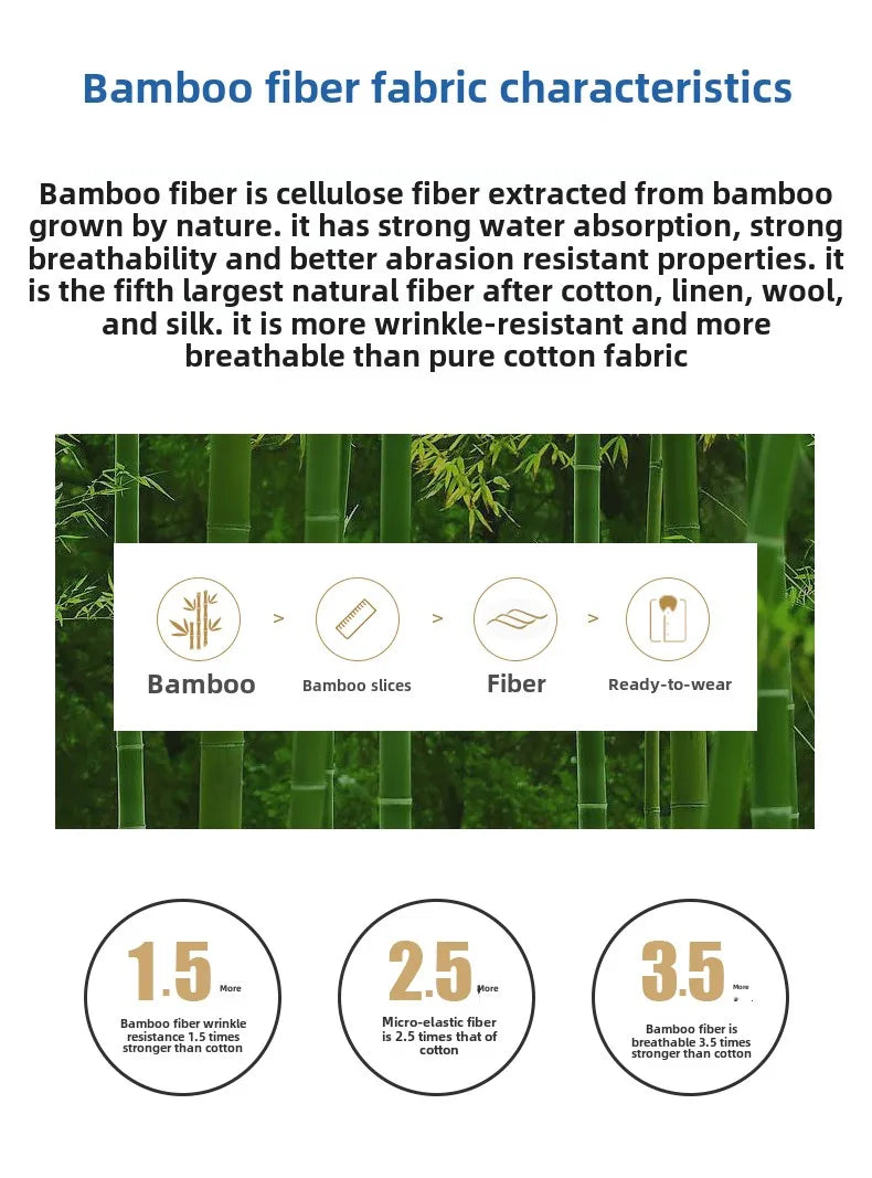 Bamboo Fiber Men Short Stretch Solid Dress Shirts Regular Fit Formal Business Social Camisas Short Sleeve Bamboo Fiber