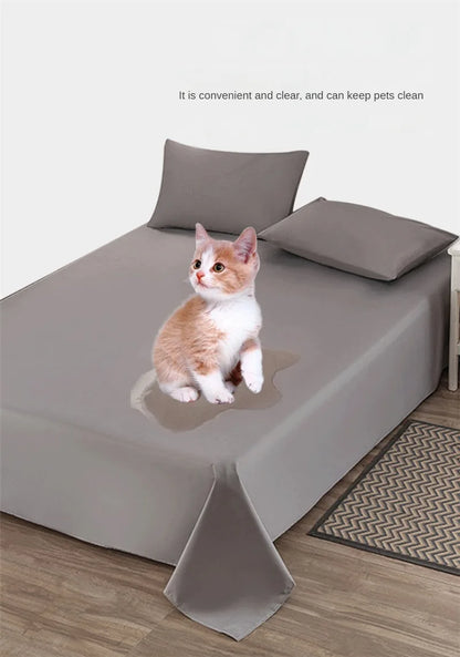 100% Waterproof Bed  Bed Covers Washable Bed Sheets Incontinence Prevention  Anti-slip Bed Cover Not Including Pillowcase Room