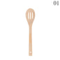 kitchen tools 6pcs Bamboo Spoon Spatula Kitchen Utensil Wooden Cooking Tool Mixing Set