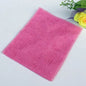 Bamboo Fiber Towel Kitchen Efficient  Anti-grease Cleaning Cloth Household Wiping Rag  Household Cleaning Tools Six Colors