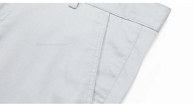 Bamboo Fiber Straight Business Pants Men Summer Clothes Fashion Classic Designer Breathable Casual Long Formal Trouser Male