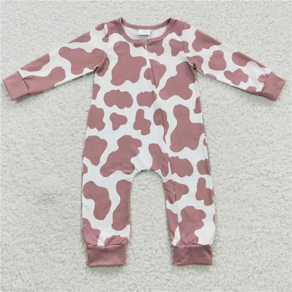 Wholesale Newborn Baby Boy Bamboo Camo Clothing Long Sleeves Zipper Jumpsuit Kids Children Toddler Spring Fall One-piece Romper