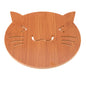 Bamboo Trivet Mat Set Cute Cartoon Multifuntion Kitchen Bamboo and Wood Non-Slip Insulation Table Mat Hot pads Tool