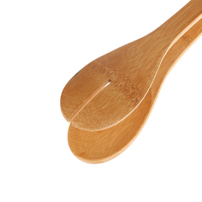 Bamboo Food BBQ Salad Toast Tongs Cake Pastry Tea Clip Clamp Useful Bamboo Cooking Tongs Bread Cake Clip Home Kitchen Tools