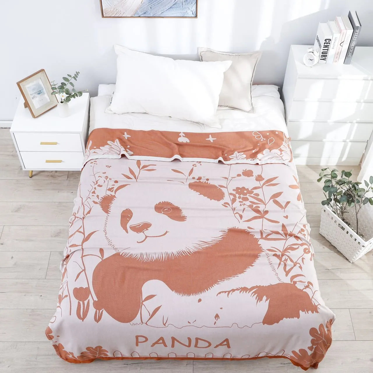 Bamboo Cotton Summer Quilt adult Bedding Blanket Bedspread 150*200 cm 2 Layers Muslin Sleeping Gauze Blanket For Afternoon Nap