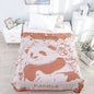 Bamboo Cotton Summer Quilt adult Bedding Blanket Bedspread 150*200 cm 2 Layers Muslin Sleeping Gauze Blanket For Afternoon Nap