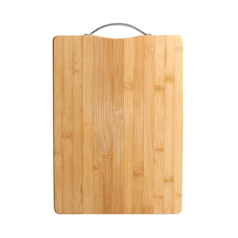 Bamboo Cutting Boards for Kitchen Natural Bamboo Chopping Board with Handles for Chopping Meat Vegetables Fruits Knife Friendly