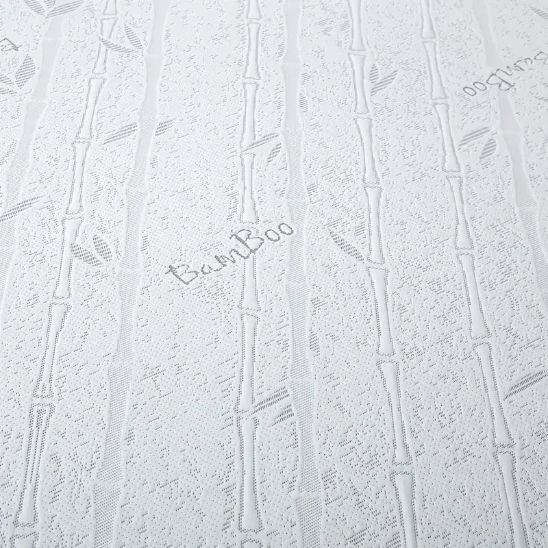 1pc Bamboo Mattress Protector, Breathable and Cooling Mattress Cover, 3D Air Fabric Fitted Bed Sheet 90/140/160cm size